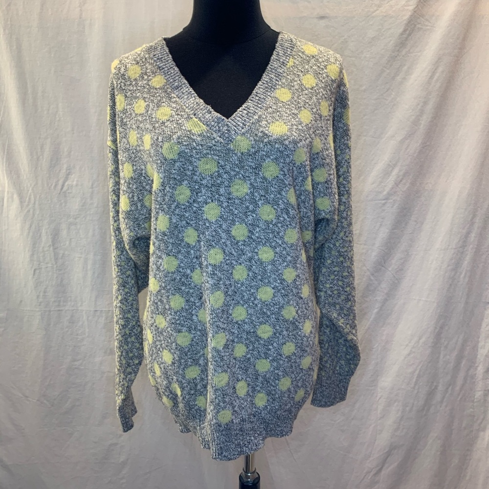 Lauren Steele vneck sweater